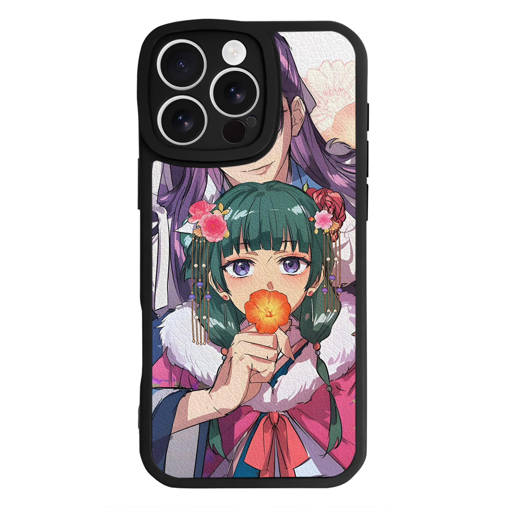 薬屋のひとりごと The Apothecary Diaries 【iPhone 16シリーズ対応】シリコンスマホケース（レザー調） 材質：シリコン